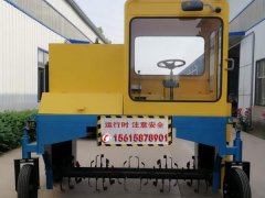 糞便自走式翻拋機工作效率及使用效果、無需建槽